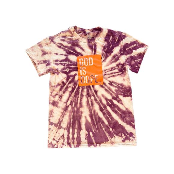 God Is Dope Bleached Tee - Picture 1 of 4